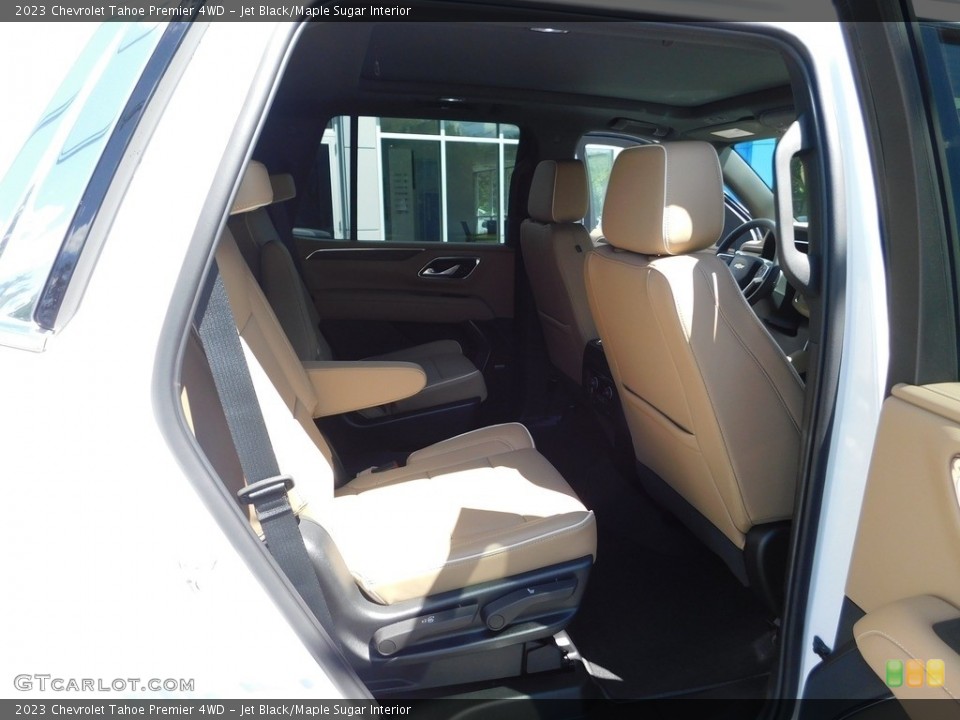 Jet Black/Maple Sugar Interior Rear Seat for the 2023 Chevrolet Tahoe Premier 4WD #144695793