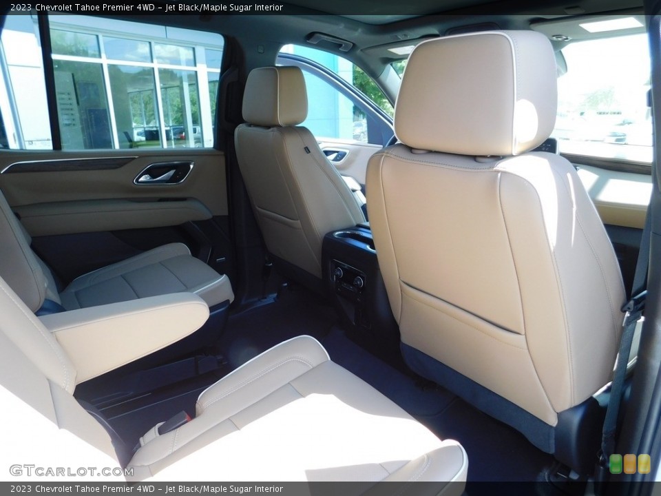 Jet Black/Maple Sugar Interior Rear Seat for the 2023 Chevrolet Tahoe Premier 4WD #144695805
