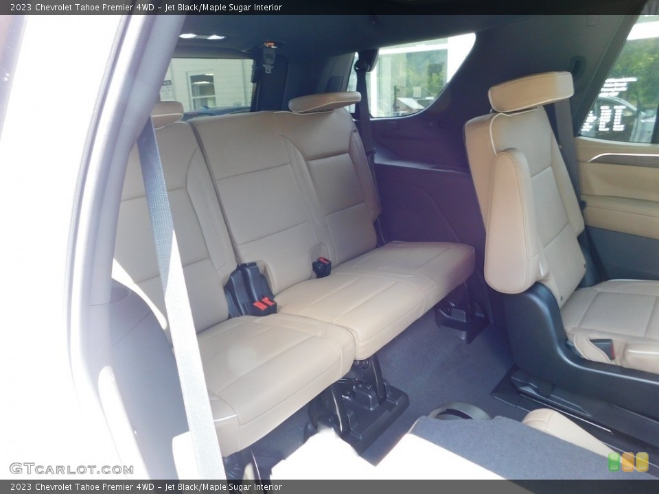 Jet Black/Maple Sugar Interior Rear Seat for the 2023 Chevrolet Tahoe Premier 4WD #144695814