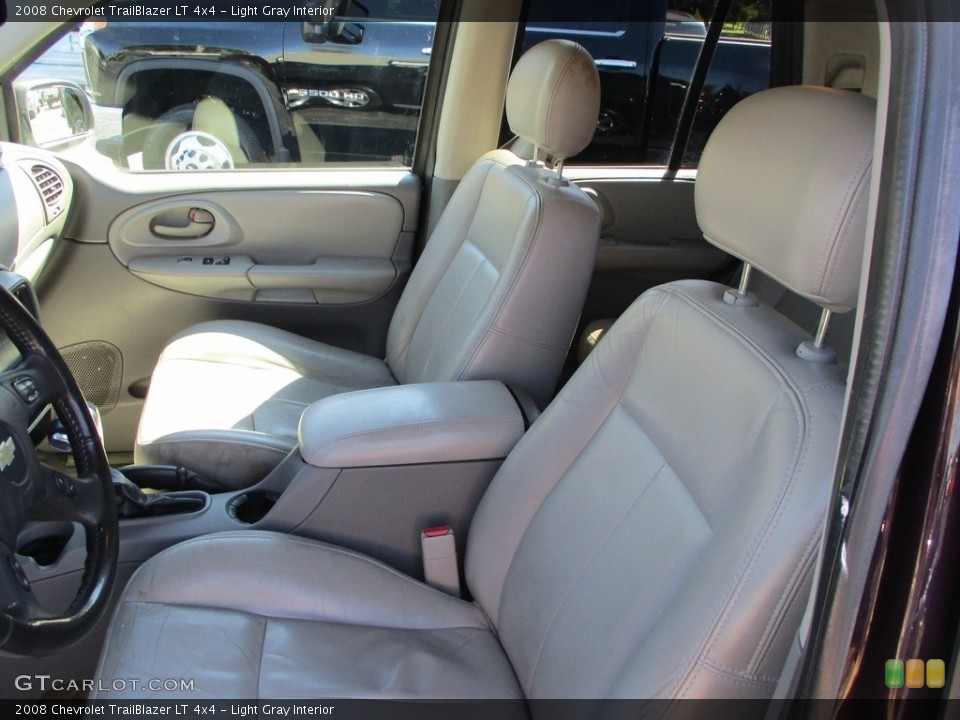 Light Gray Interior Front Seat for the 2008 Chevrolet TrailBlazer LT 4x4 #144695820