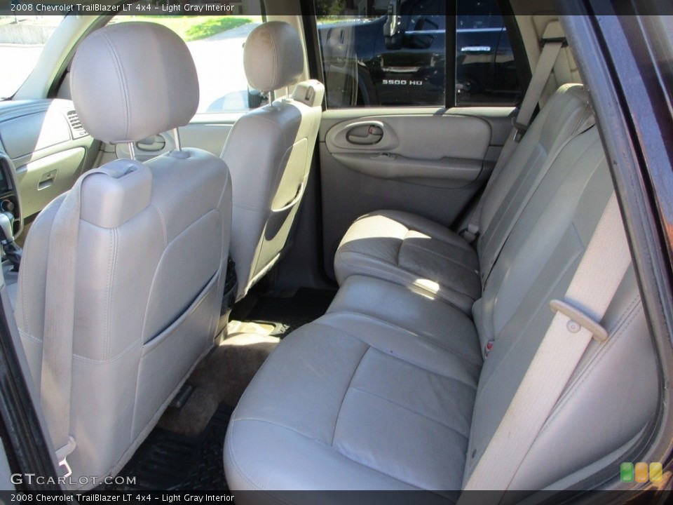 Light Gray Interior Rear Seat for the 2008 Chevrolet TrailBlazer LT 4x4 #144695829