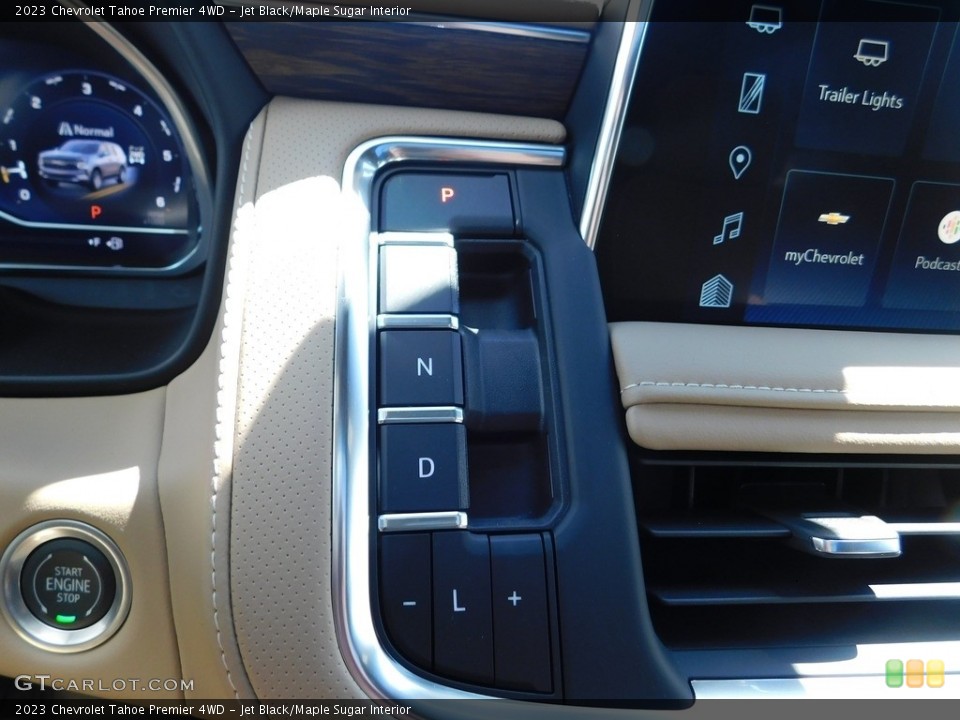 Jet Black/Maple Sugar Interior Transmission for the 2023 Chevrolet Tahoe Premier 4WD #144696069