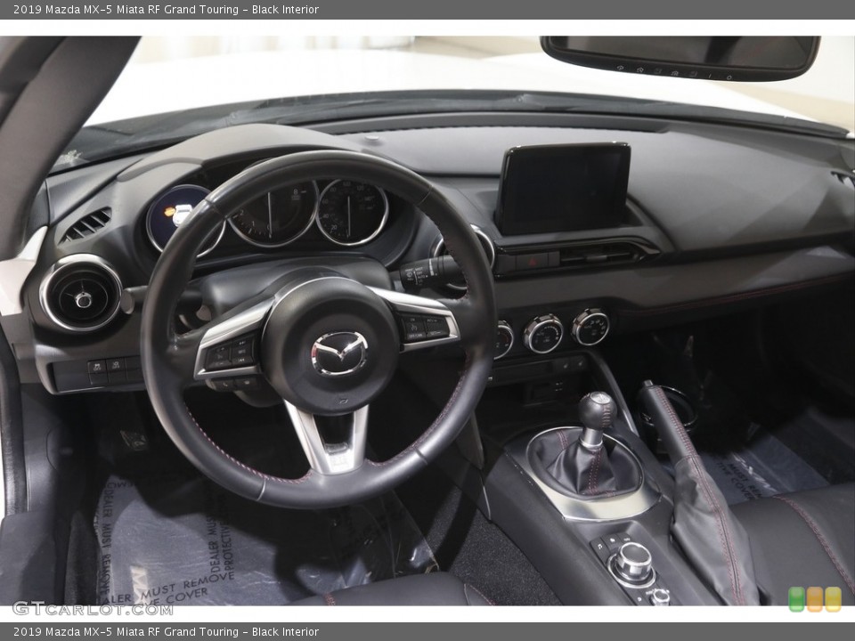 Black Interior Dashboard for the 2019 Mazda MX-5 Miata RF Grand Touring #144696252