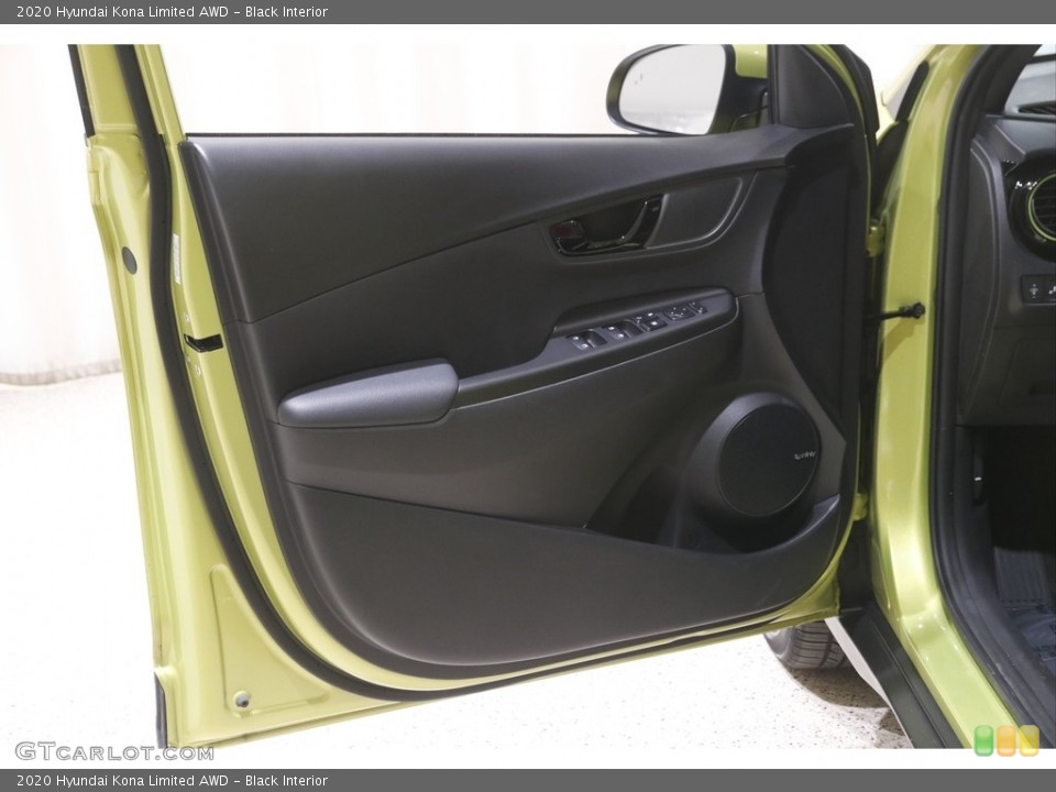 Black Interior Door Panel for the 2020 Hyundai Kona Limited AWD #144697326