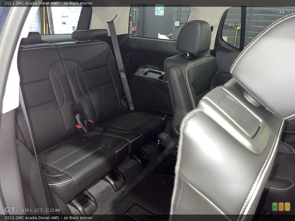 Jet Black Interior Rear Seat for the 2021 GMC Acadia Denali AWD #144698205