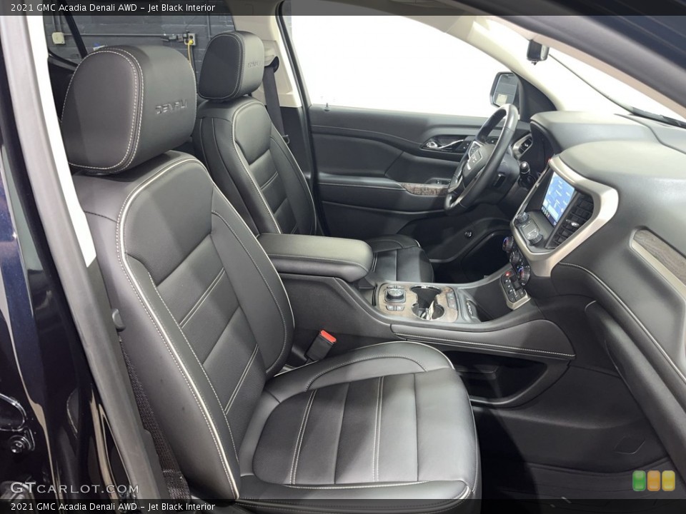Jet Black Interior Front Seat for the 2021 GMC Acadia Denali AWD #144698211