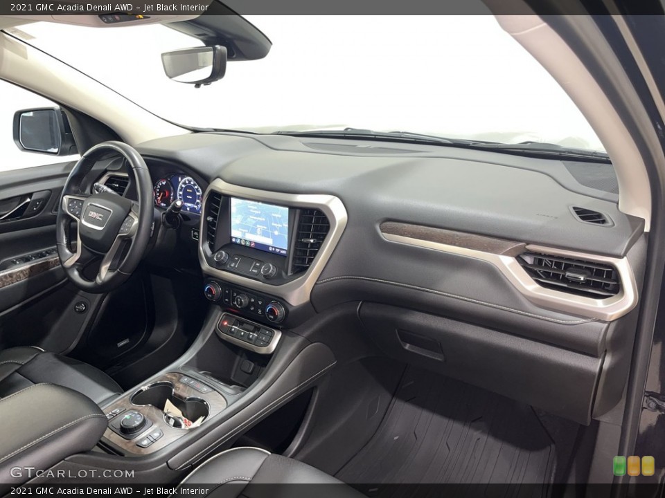 Jet Black Interior Dashboard for the 2021 GMC Acadia Denali AWD #144698217