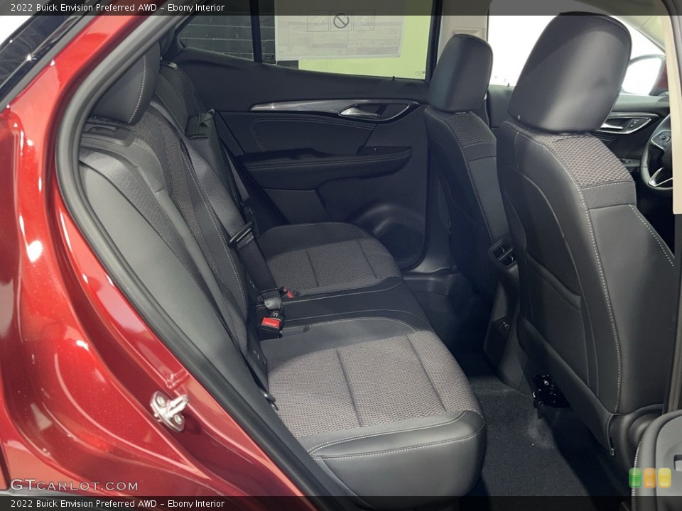 Ebony Interior Rear Seat for the 2022 Buick Envision Preferred AWD #144698673