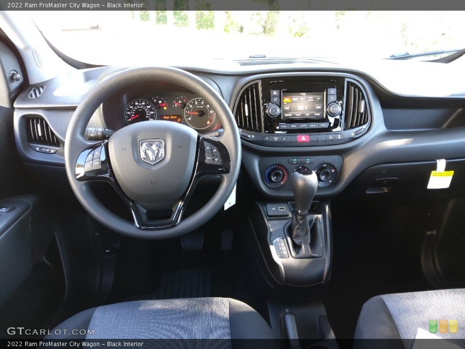Black Interior Dashboard for the 2022 Ram ProMaster City Wagon #144699261