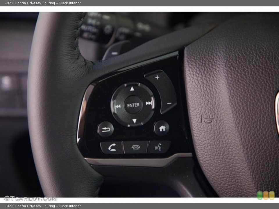 Black Interior Steering Wheel for the 2023 Honda Odyssey Touring #144701163