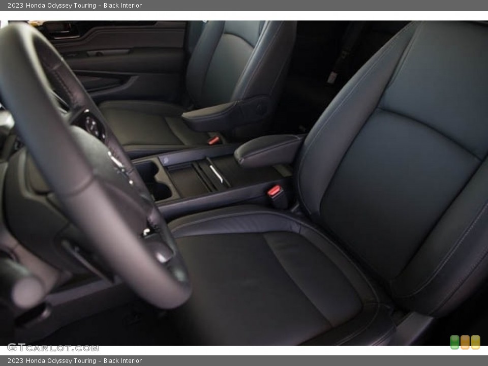 Black Interior Front Seat for the 2023 Honda Odyssey Touring #144701259