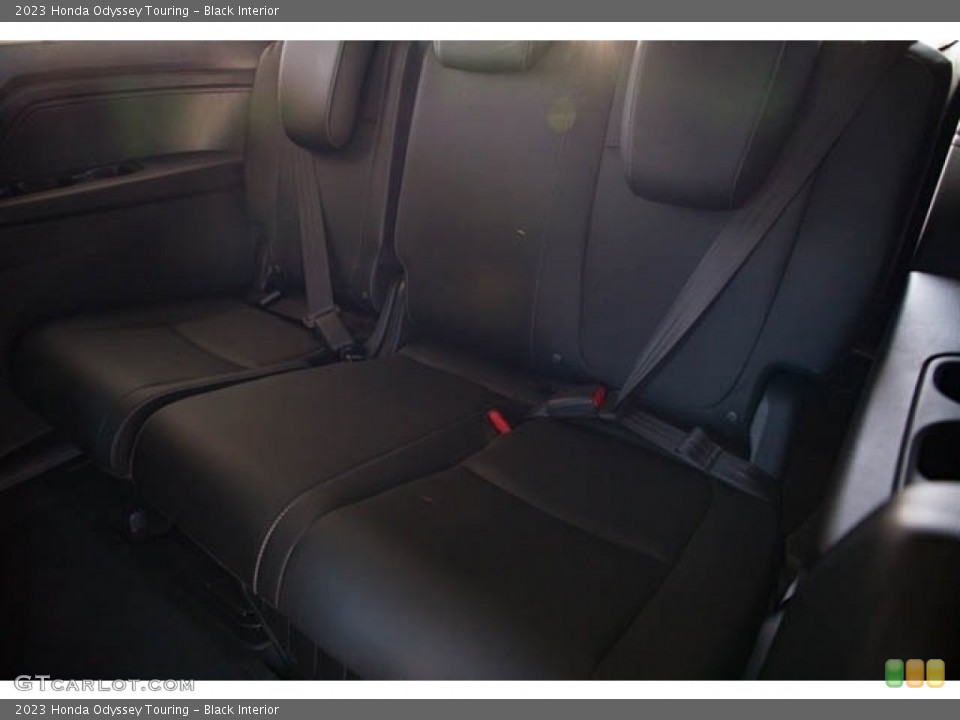 Black Interior Rear Seat for the 2023 Honda Odyssey Touring #144701334