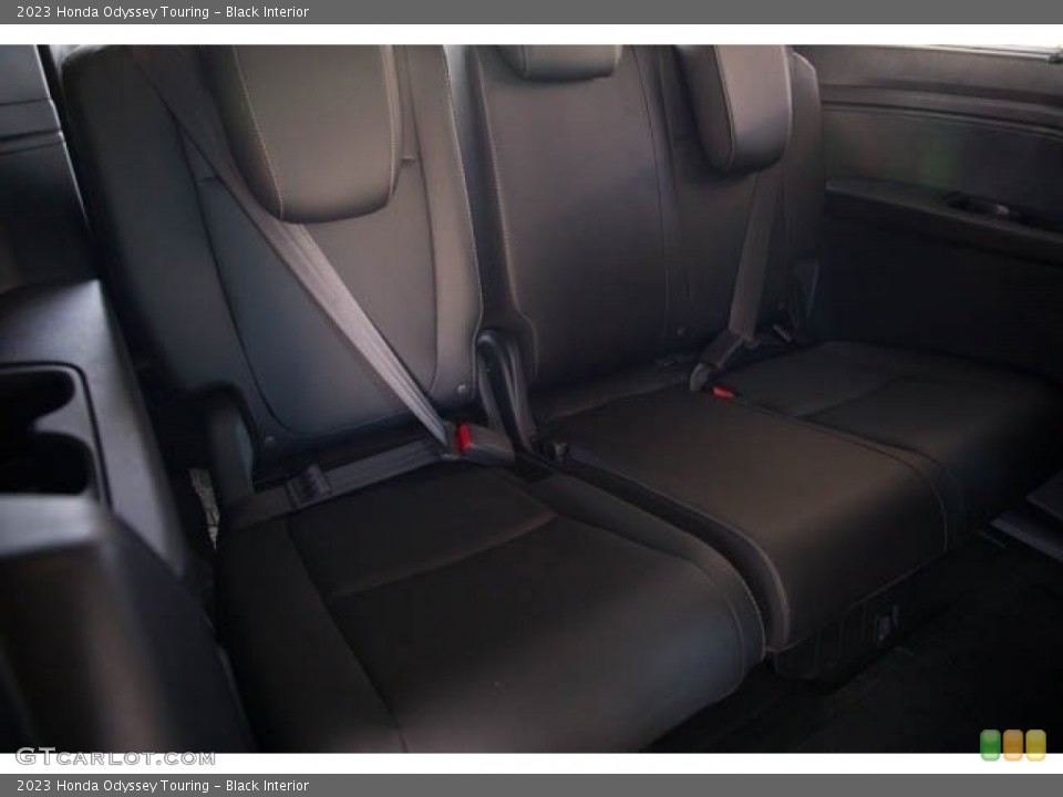 Black Interior Rear Seat for the 2023 Honda Odyssey Touring #144701370