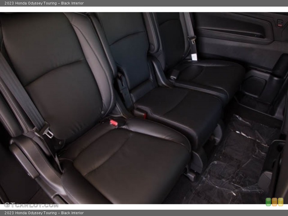 Black Interior Rear Seat for the 2023 Honda Odyssey Touring #144701412