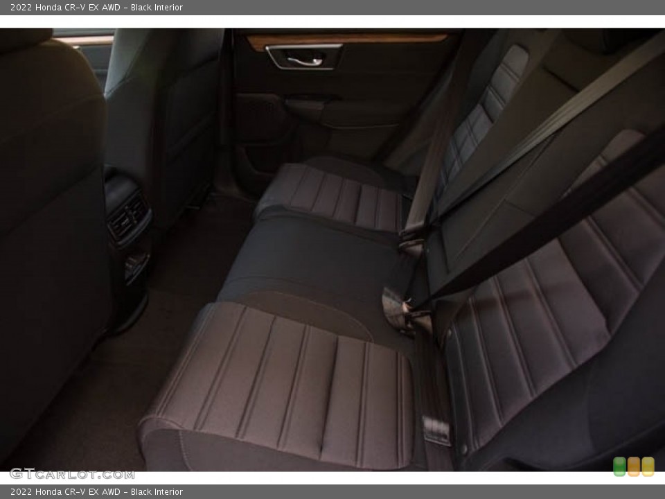 Black Interior Rear Seat for the 2022 Honda CR-V EX AWD #144701847