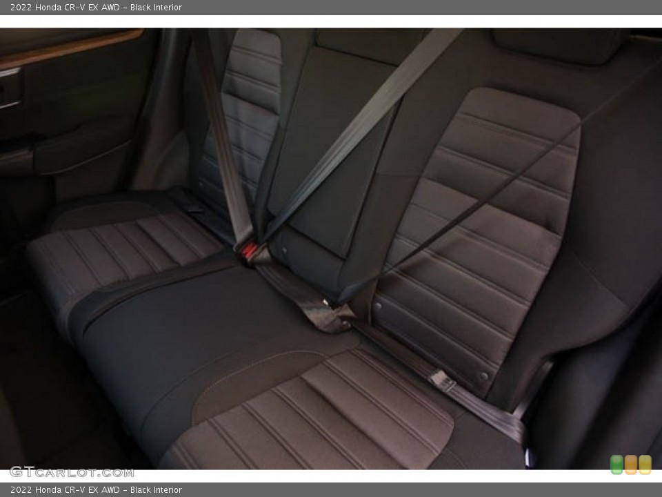 Black Interior Rear Seat for the 2022 Honda CR-V EX AWD #144702009
