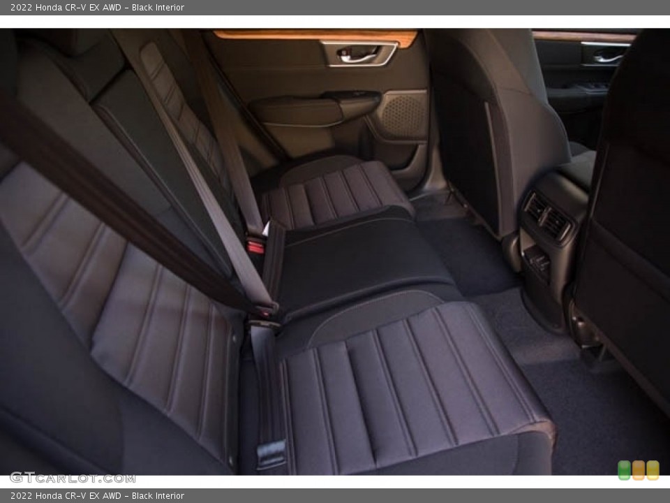 Black Interior Rear Seat for the 2022 Honda CR-V EX AWD #144702033