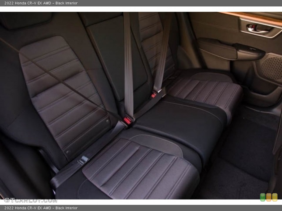 Black Interior Rear Seat for the 2022 Honda CR-V EX AWD #144702051