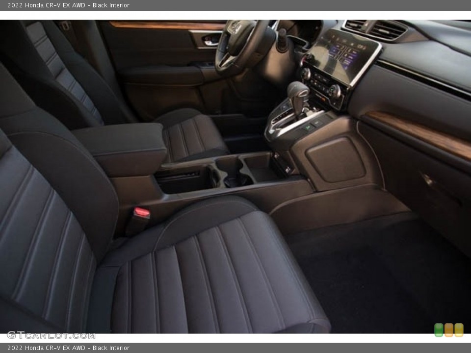 Black Interior Photo for the 2022 Honda CR-V EX AWD #144702060