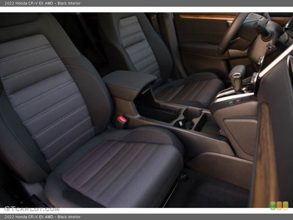 Black Interior Front Seat for the 2022 Honda CR-V EX AWD #144702078