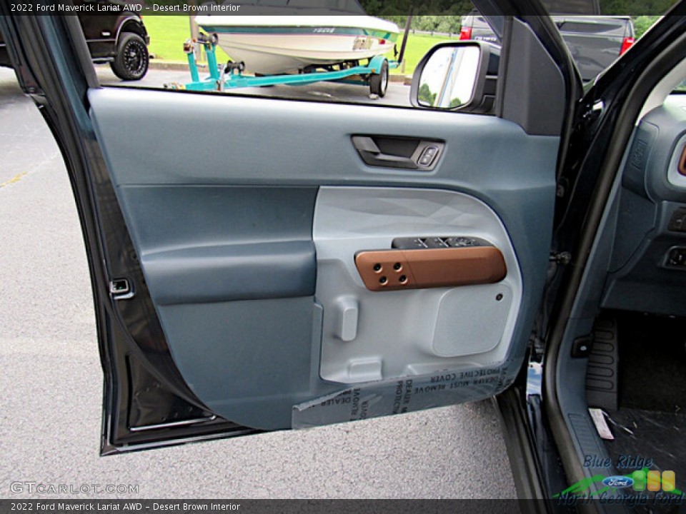 Desert Brown Interior Door Panel for the 2022 Ford Maverick Lariat AWD #144702411
