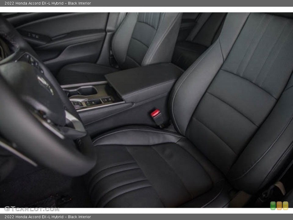 Black Interior Front Seat for the 2022 Honda Accord EX-L Hybrid #144703506