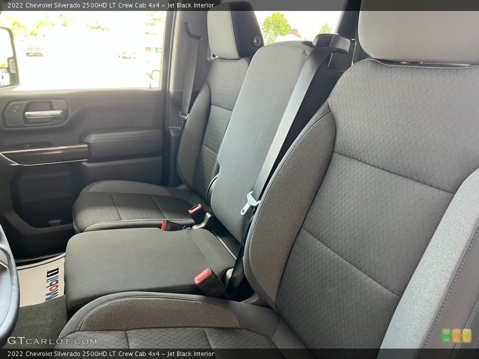 Jet Black Interior Front Seat for the 2022 Chevrolet Silverado 2500HD LT Crew Cab 4x4 #144704313