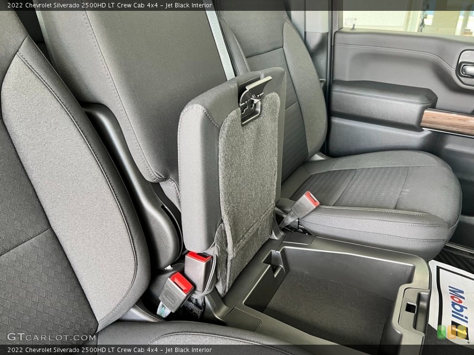Jet Black Interior Front Seat for the 2022 Chevrolet Silverado 2500HD LT Crew Cab 4x4 #144704343