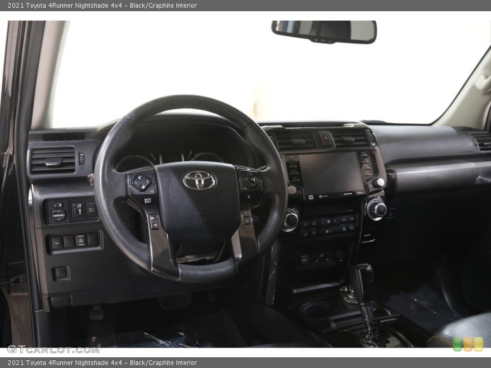 Black/Graphite Interior Dashboard for the 2021 Toyota 4Runner Nightshade 4x4 #144704385