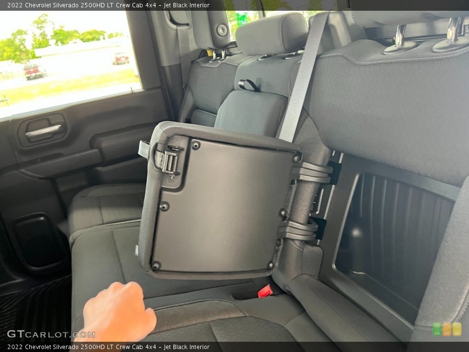 Jet Black Interior Rear Seat for the 2022 Chevrolet Silverado 2500HD LT Crew Cab 4x4 #144704418