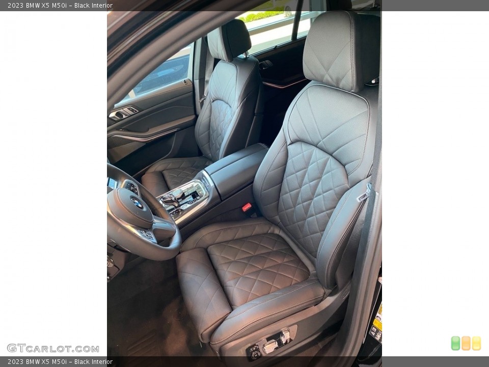 Black Interior Photo for the 2023 BMW X5 M50i #144706705