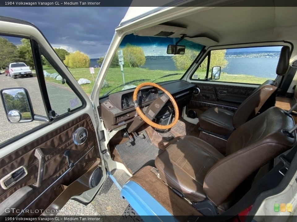 Medium Tan Interior Front Seat for the 1984 Volkswagen Vanagon GL #144707322