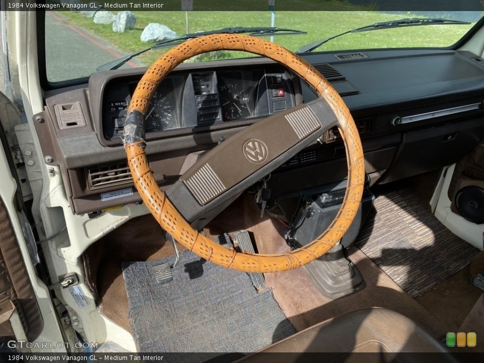 Medium Tan Interior Dashboard for the 1984 Volkswagen Vanagon GL #144707373
