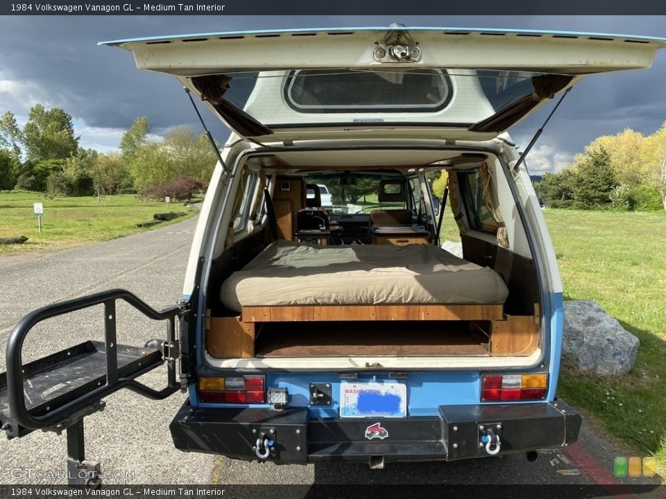 Medium Tan Interior Trunk for the 1984 Volkswagen Vanagon GL #144707661
