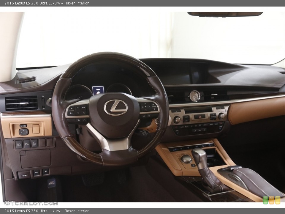 Flaxen Interior Dashboard for the 2016 Lexus ES 350 Ultra Luxury #144707811