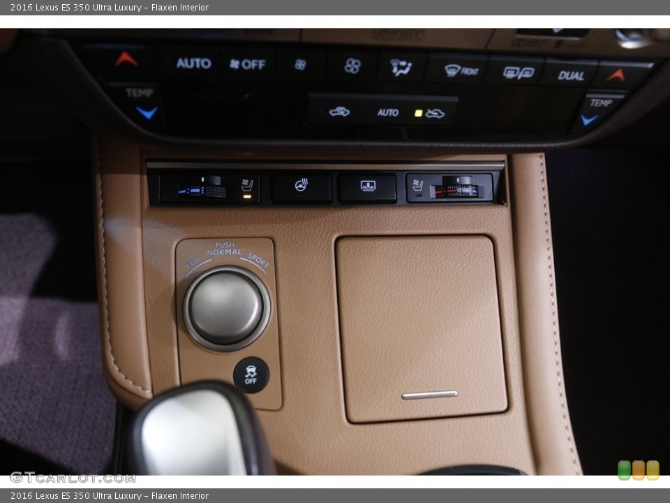 Flaxen Interior Controls for the 2016 Lexus ES 350 Ultra Luxury #144708015