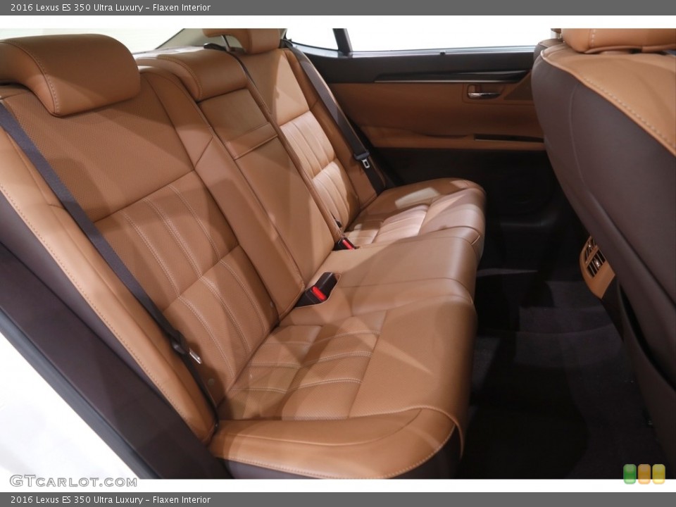 Flaxen Interior Rear Seat for the 2016 Lexus ES 350 Ultra Luxury #144708051