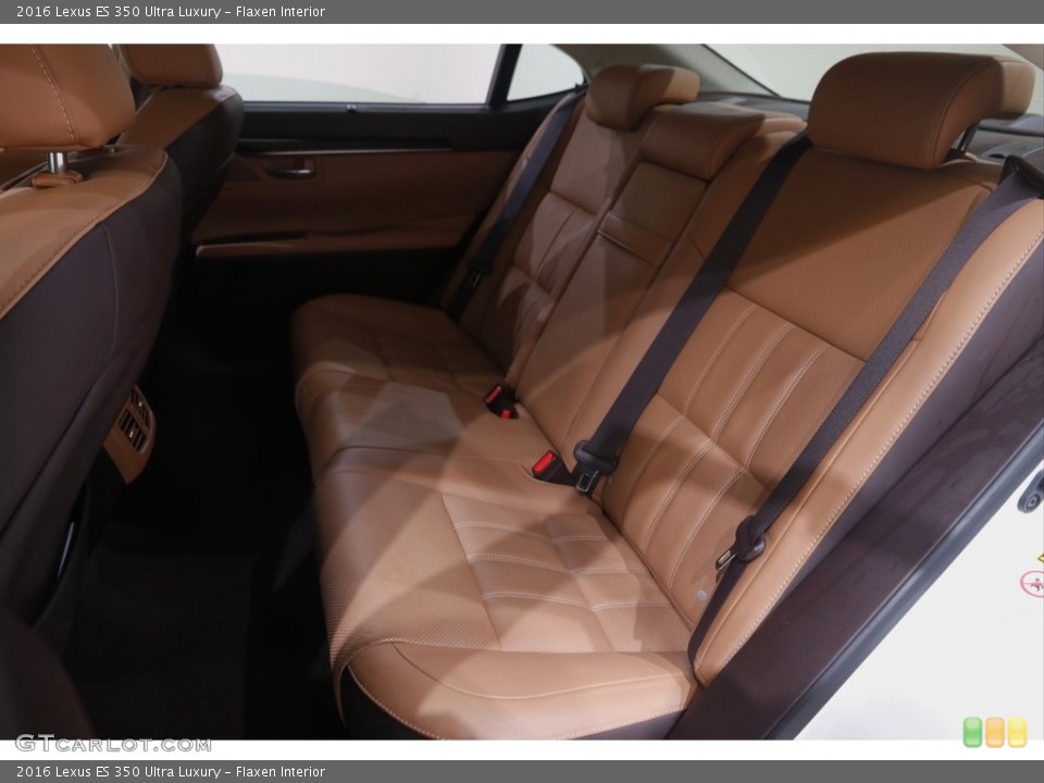 Flaxen Interior Rear Seat for the 2016 Lexus ES 350 Ultra Luxury #144708066