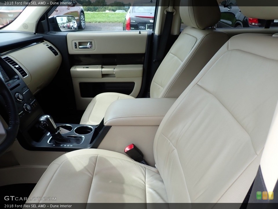 Dune Interior Front Seat for the 2018 Ford Flex SEL AWD #144712147