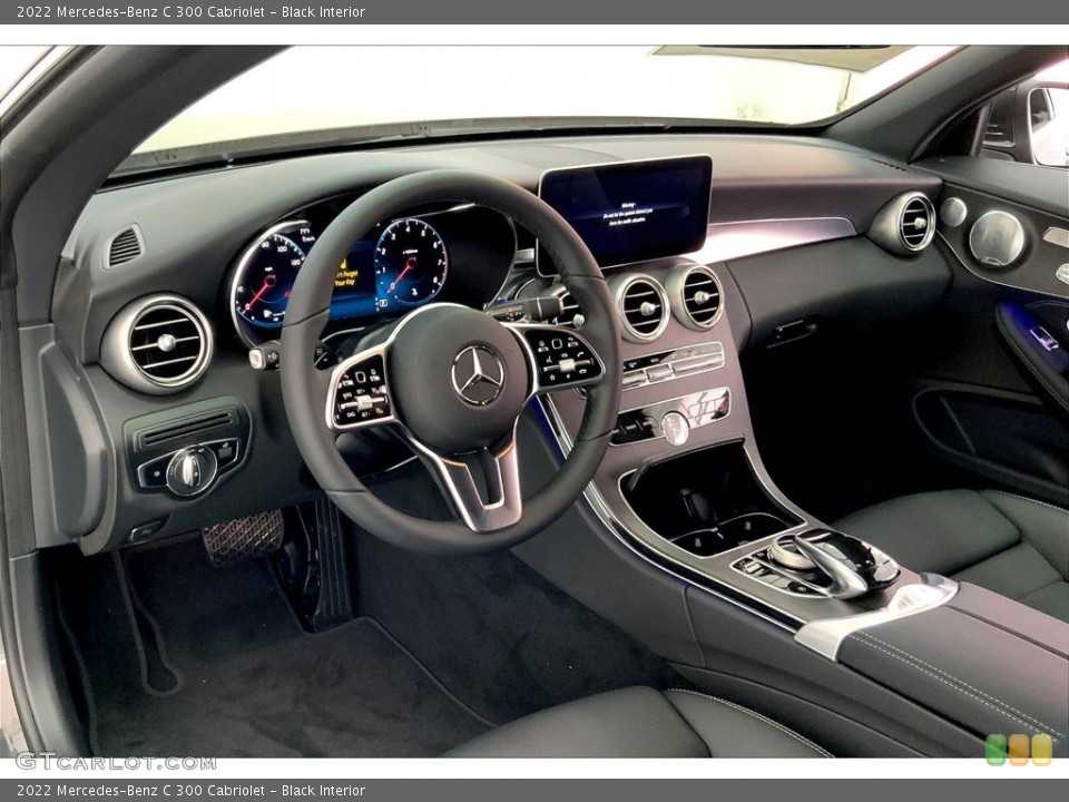 Black Interior Photo for the 2022 Mercedes-Benz C 300 Cabriolet #144712645