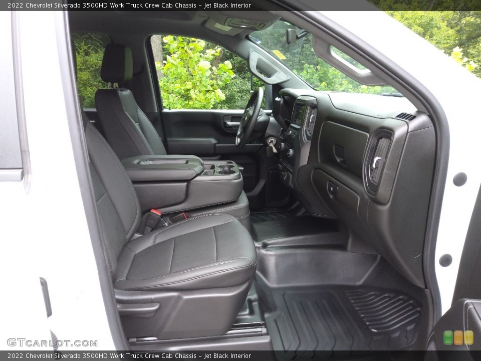 Jet Black 2022 Chevrolet Silverado 3500HD Interiors