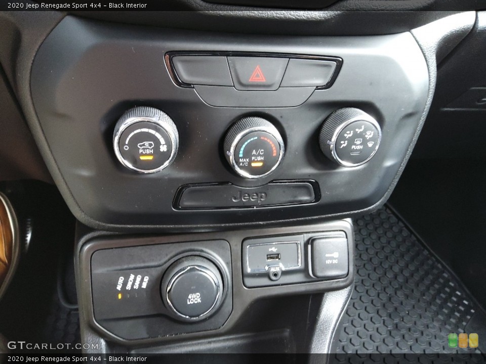 Black Interior Gauges for the 2020 Jeep Renegade Sport 4x4 #144715564