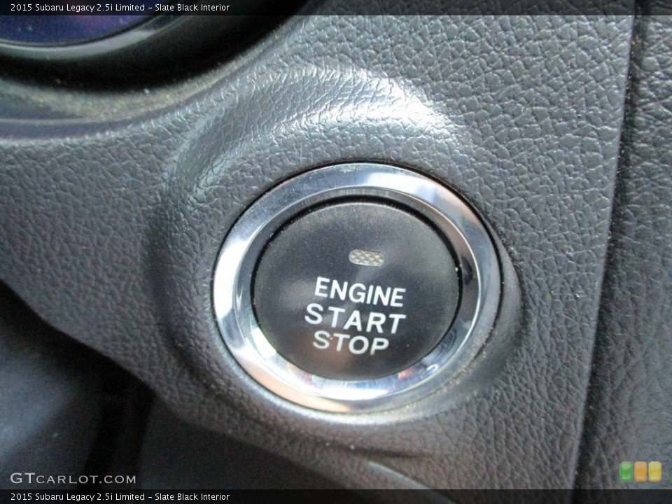 Slate Black Interior Controls for the 2015 Subaru Legacy 2.5i Limited #144716170