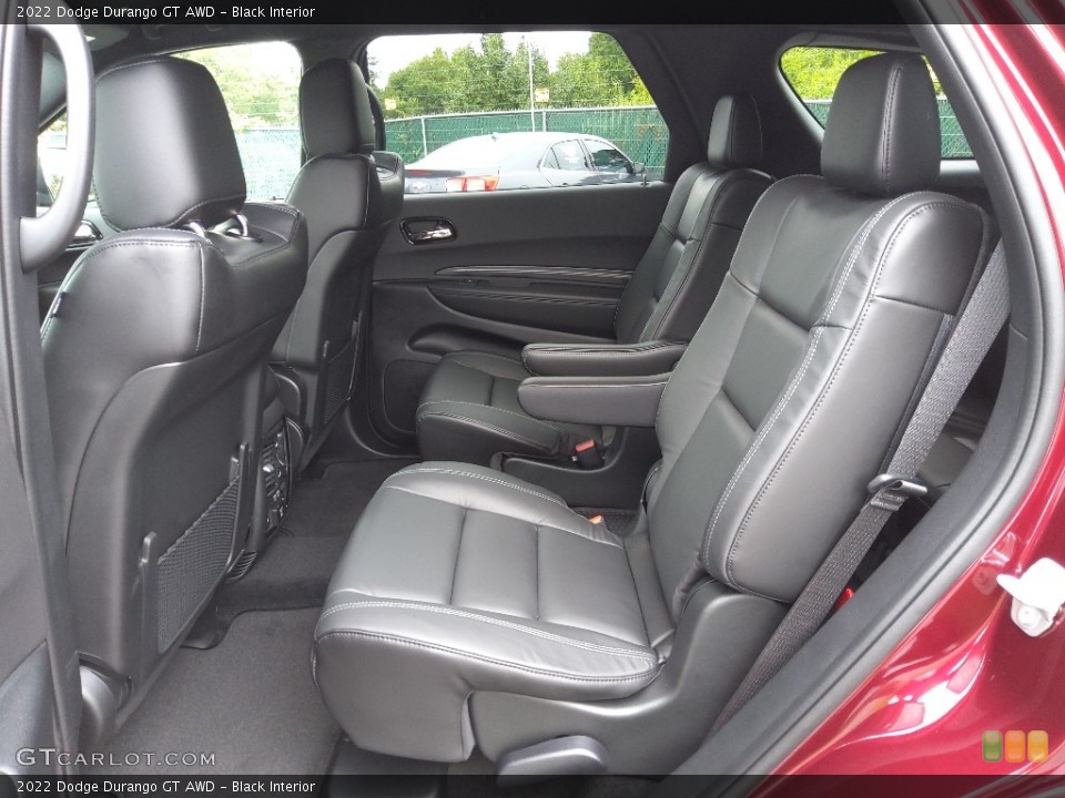 Black Interior Rear Seat for the 2022 Dodge Durango GT AWD #144717037