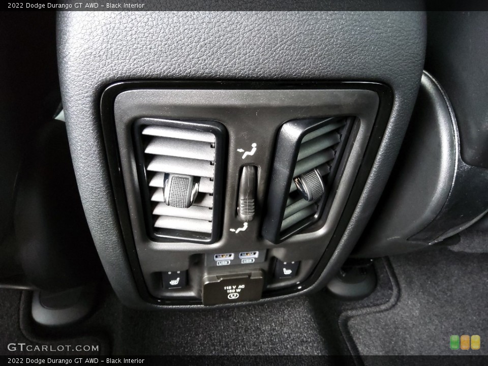 Black Interior Controls for the 2022 Dodge Durango GT AWD #144717061