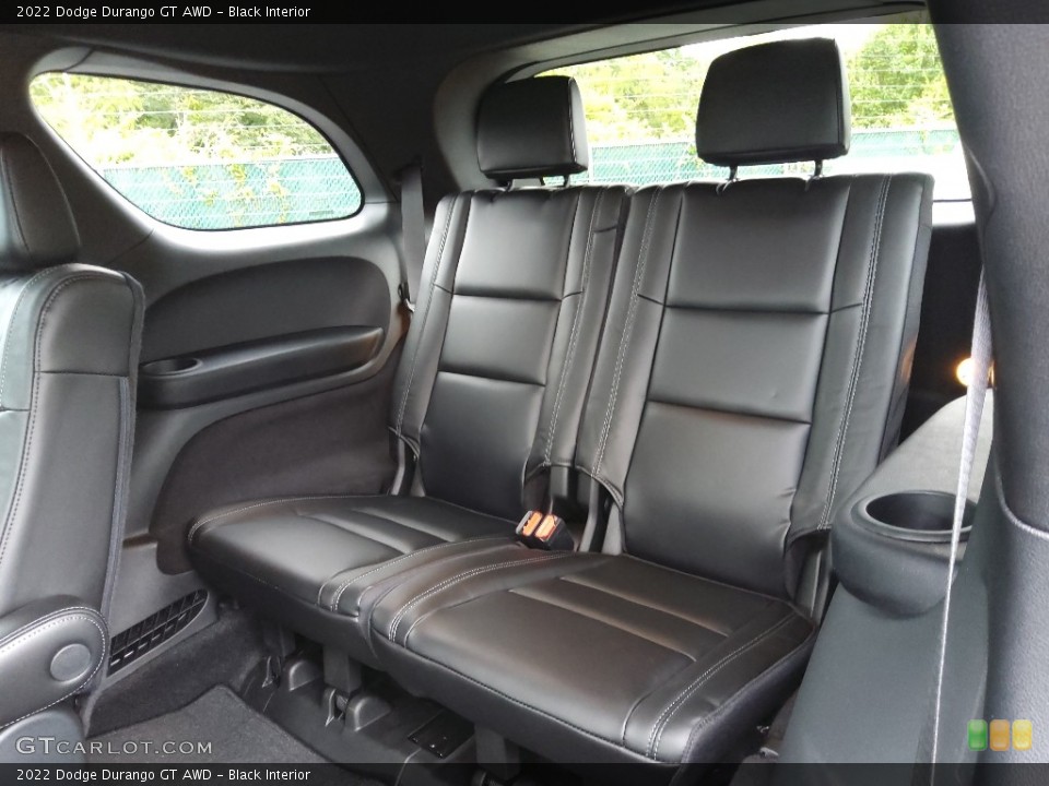 Black Interior Rear Seat for the 2022 Dodge Durango GT AWD #144717094
