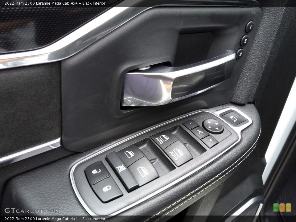 Black Interior Door Panel for the 2022 Ram 2500 Laramie Mega Cab 4x4 #144719734