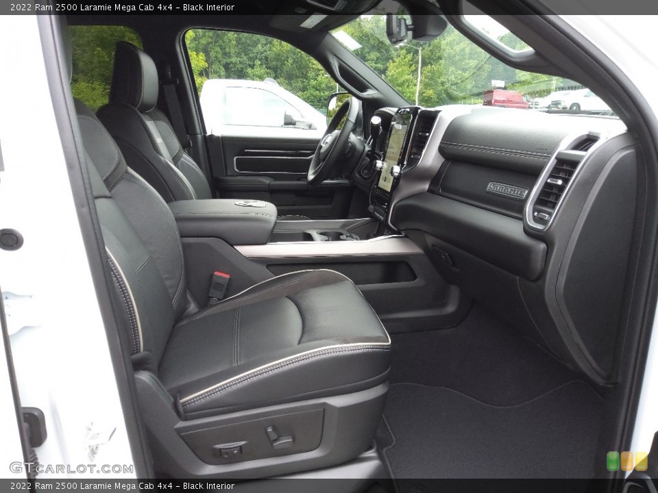 Black Interior Photo for the 2022 Ram 2500 Laramie Mega Cab 4x4 #144719821
