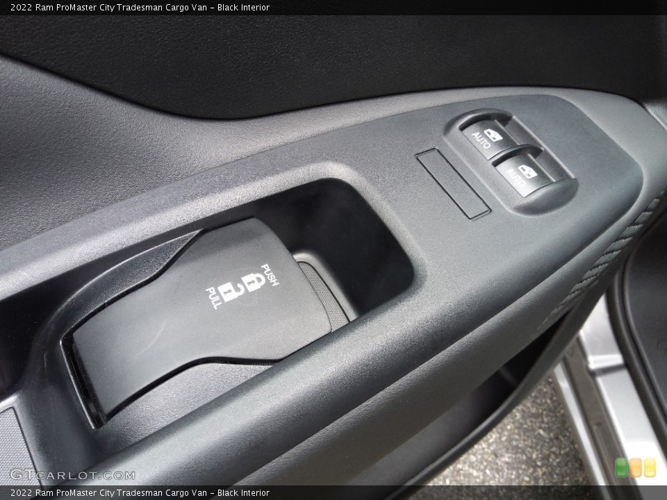 Black Interior Controls for the 2022 Ram ProMaster City Tradesman Cargo Van #144720259