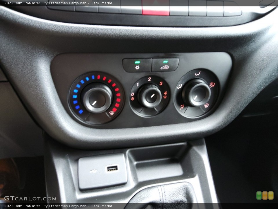 Black Interior Controls for the 2022 Ram ProMaster City Tradesman Cargo Van #144720436